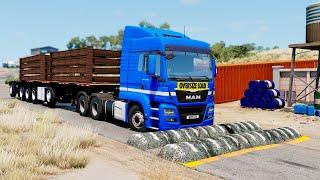 Trucks vs Speed Bumps #18 – BeamNG.Drive LONG VIDEO