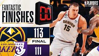 Final 304 WILD ENDING #1 Nuggets vs #7 Lakers - Game 4  May 22 2023