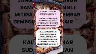 JANGAN TERLALU BERHARAP BLT MITIGASI NYA BIAR TIDAK KECEWA GUYS 🪷