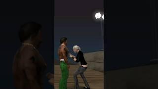 CJ train the Girl how to fight  And they kill her #meme #gta #sa #cringe