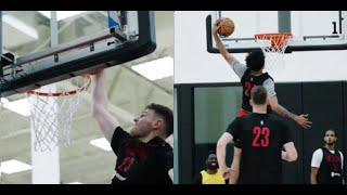 Portland Trail Blazers putting in work first day of Summer League practice