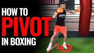 How To Pivot in Boxing 101  step by step Tutorial