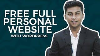 Create Your Free Personal Website  Full Tutorial