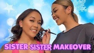 Soft Glam Makeover with My Sister  Liane V