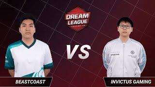 beastcoast vs Invictus Gaming - Game 2 - Lower Bracket Round 3 - DreamLeague Season 13 - The Leipzig