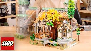 Building LEGO Rivendell in 9 minutes