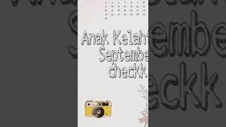 Anak Kelahiran September Check Dari Jendela Smp #djs