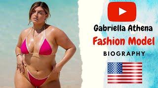 Gabriella Athena Halikas  American TikTok Star & Curvy Plus Size Model  Wiki Biography