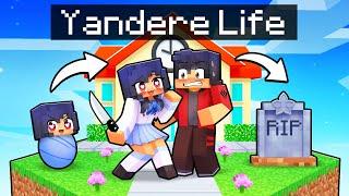 Having a YANDERE LIFE in Minecraft