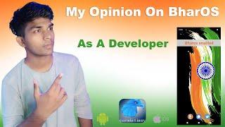 Bhar OS - Indias New Mobile Operating System  My Opinion On BharOS as a Developer  bhar-OS