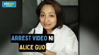 Video ng pag-aresto kay Alice Guo sa Indonesia inilabas ng Bureau of Immigration