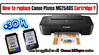 Replacechange #Canon Pixma MG2540S Ink Cartridge  Applied to #Canon MG2500 series