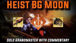 Solo GM Heist BG Moon No Cheese w Commentary Destiny 2