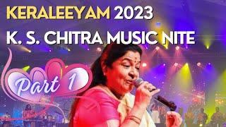 Keraleeyam 2023  K. S. Chitra Music Night Part 1  Central Stadium venue  Trivandrum  Kerala