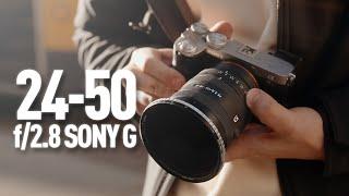 Sony 24-50mm G f2.8 Prezzo caratteristiche e test
