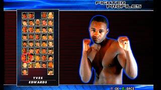 UFC Sudden Impact PS2 PCSX2 Gameplay  All Characters Unlocked Championship Road