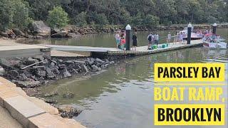 Parsley Bay Boat Ramp Brooklyn on the Hawkesbury River