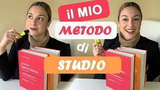 IL MIO METODO DI STUDIO  Come prendere sempre VOTI ALTI senza passare intere giornate sui libri