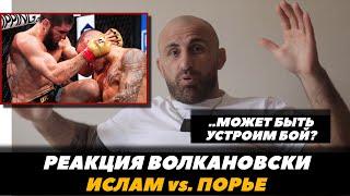 «Может быть устроим бой?» Реакция Волкановски на бой Махачев - Порье  UFC 302  FightSpaceMMA