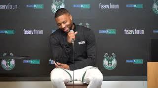 Damian Lillard discusses the trials of his first Bucks season and why this year will be different