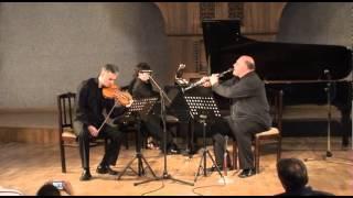 Aram Khachaturian trio for piano clarinet and violin