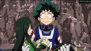 Deku catches Asui - Froppy Kawaii