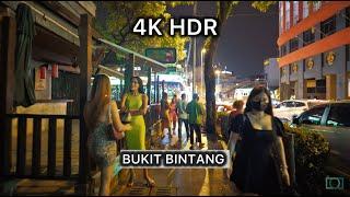 4K HD BUKIT BINTANG NIGHT LIFE KUALA LUMPUR