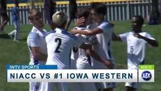 #1 IOWA WESTERN MENS SOCCER 4  NIACC 0     83122