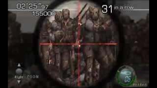 Resident Evil 4 - The Mercenaries Welcome To Hell Mode - WaterWorld - Wesker 816.500 HQ
