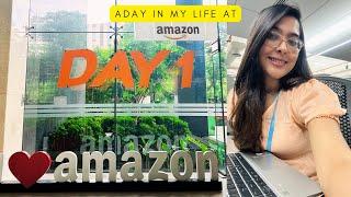 A day in my life at work- Amazon Bangalore office tour Aquila