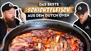 Schichtfleisch aus dem Dutch Oven  BBQ Madness