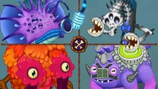 Bone Island - All New Monsters Sounds Animations & Full Song  My Singing Monsters