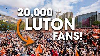 20000 fans came to Luton for our trophy parade 