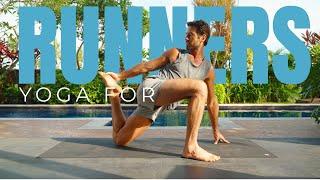 25 Min Yoga For Runners  All Levels Yoga For Flexibility and Strength