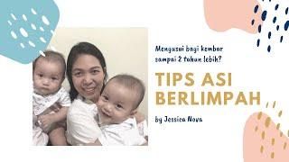 Tips ASI Berlimpah - Menyusui Bayi Kembar Sampai 2 Tahun ASI Booster Alami