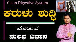 How to detox your intestine colon through natural home remedies  Clean Digestive System  Kannada