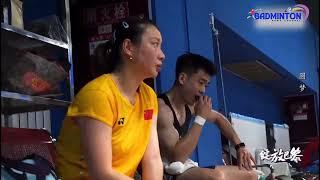 Zheng Siwei Huang Ya Qiong Training Moment  Chinese Mixed Doubles Players