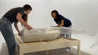 Puffy Lux Hybrid Mattress Unboxing  Mattress Advisor