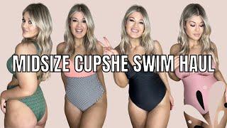 MIDSIZE CUPSHE SWIM HAUL  Spring 2022 Cupshe Try On Size XL