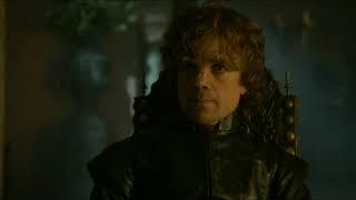 Tywin and Tyrion Lannister discuss the deaths of Rob Starks Catelyn Stark and family matters