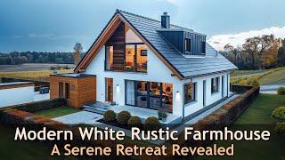 Modern White Rustic Farmhouse Tour Explore the Elegance