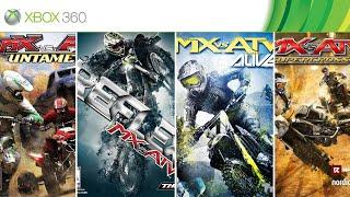 MX vs  ATV Games for Xbox 360