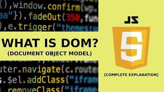 What is DOM?  Document Object Model  Complete Explanation #dom #javascript