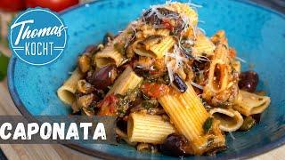 Caponata - italienisches Auberginengemüse