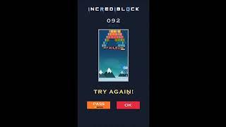 Incrediblock 91-100 92 ур. 2 звезды  уровень #gamer    #nintendo    #games