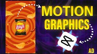 Motion Graphics  Lays Chips in CapCut Full Tutorial 2024