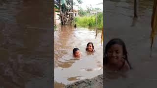 bocil mandi banjir ‍️....