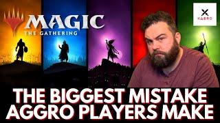 1 MISTAKE Aggro players make against Control Decks  Magic the Gathering