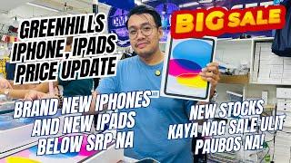 MEGA SALE NG MGA IPHONES AND IPADS DITO SA LEGIT SELLER SA GREENHILLS DAMI DIN BRAND NEW BELOW SRP