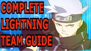 COMPLETE NARUTO ONLINE LIGHTNING MAIN TEAM GUIDE